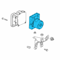 OEM Cadillac CT6 VALVE KIT-ELEK TRACT CONT BRK PRESS MOD Diagram - 84309749