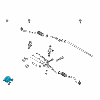 OEM Hyundai Heat Protector Assembly-Power STEE Diagram - 57280-3J000