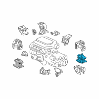 OEM Honda Rubber Assy., RR. Diagram - 50810-SHJ-305