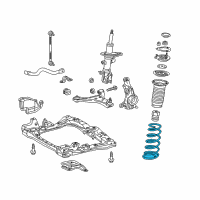 OEM Scion Coil Spring Diagram - 48131-74080