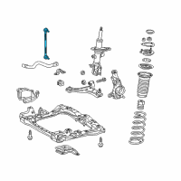 OEM 2015 Scion iQ Stabilizer Link Diagram - 48820-74010