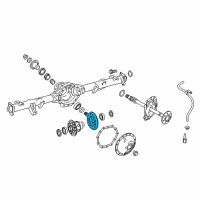 OEM 2015 Nissan NV2500 Gear Set-Final Drive Diagram - 38100-1PA1A