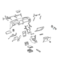 OEM Toyota Corolla Bulb Diagram - 90011-01014