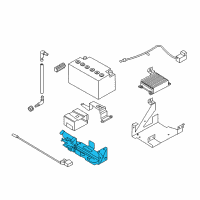 OEM 2013 BMW M5 Holder Diagram - 61-21-7-592-919