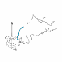 OEM Acura Tube (1150MM) Diagram - 76864-TL0-003