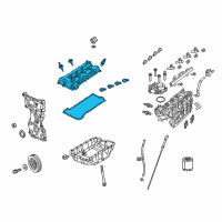 OEM 2019 Jeep Compass Cover-Cylinder Head Diagram - 5047517AL