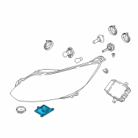 OEM Ford Focus Ballast Diagram - BM5Z-13C170-A