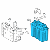 OEM Toyota GR Supra Battery Diagram - 28800-WAA13