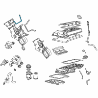 OEM 1997 BMW 840Ci Profile-Gasket Diagram - 11-14-1-741-127