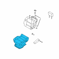 OEM 2006 Nissan Titan Cushion Assy-Front Seat Diagram - 87300-ZH101