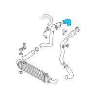 OEM Hyundai Genesis Coupe Hose-INTERCOOLER Inlet A Diagram - 28281-2C101