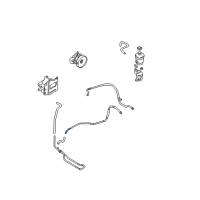 OEM 2006 Hyundai Santa Fe Hose-Return Diagram - 57546-26300