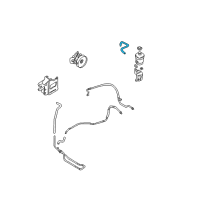 OEM 2001 Hyundai Santa Fe Hose-Power Steering Oil Suction Diagram - 57571-26201