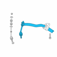 OEM Dodge Ram 1500 Bar-Front Diagram - 68048541AC