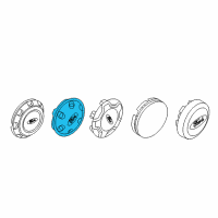 OEM 2009 Ford F-150 Wheel Cap Diagram - 9L3Z-1130-G