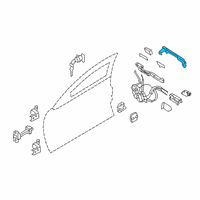 OEM 2015 Infiniti Q50 Grip-Outside Handle, LH Diagram - 80641-4GA4A