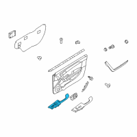 OEM 2010 Kia Forte Power Window Main Switch Assembly Diagram - 935701M710WK