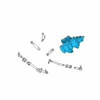 OEM 2008 Ford F-350 Super Duty Gear Assembly Diagram - 7C3Z-3504-ARM