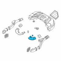 OEM 2019 BMW M550i xDrive Filtered Air Duct Diagram - 13-71-8-613-153