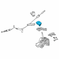 OEM 2019 Toyota RAV4 Shift Knob Diagram - 33504-0R120-C0