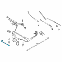 OEM 2013 BMW X5 Cleaning System Hose Diagram - 61-66-7-161-468