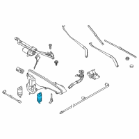 OEM 2019 BMW X6 Pump, Headlight Washer System Diagram - 67-63-7-340-773