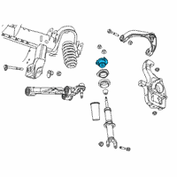 OEM Ram 1500 Shock Upper Diagram - 68329762AC