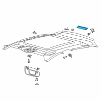 OEM Lincoln Dome Lamp Diagram - DP5Z-13776-C