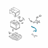 OEM 2020 Kia Forte Wiring Assembly-Eng GROU Diagram - 91861M7010