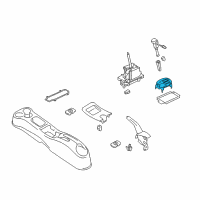 OEM 2014 Nissan Cube Indicator Assy-Auto Transmission Control Diagram - 96940-1FC2A