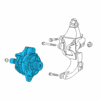 OEM Dodge Dart ALTERNATO-Engine Diagram - 56029579AB