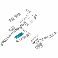 OEM 2012 Nissan Pathfinder INSULATOR-Heat, Front Floor Diagram - 74751-EA000