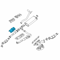 OEM 2012 Nissan Pathfinder INSULATOR-Heat, Front Floor R Diagram - 74752-EA000