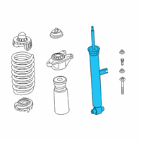 OEM 2022 BMW Z4 SPRING STRUT, REAR Diagram - 33-52-6-879-208