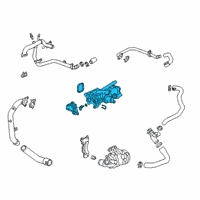 OEM 2021 Cadillac XT4 Control Valve Diagram - 55512103