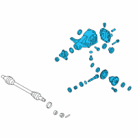 OEM 2016 Hyundai Genesis Carrier Assembly-Differential Diagram - 53000-4F000