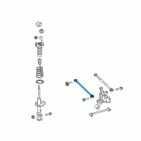 OEM 2014 Toyota Camry Front Arm Diagram - 48710-06140