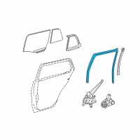 OEM Scion xD Run Channel Diagram - 68142-52180