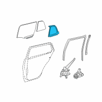 OEM 2010 Scion xD Weatherstrip Diagram - 68188-52090