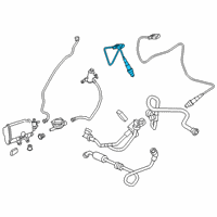 OEM BMW M4 Oxygen Sensor Diagram - 11-78-7-848-482