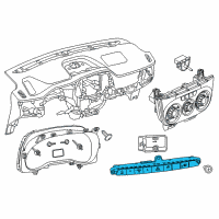 OEM Ram ProMaster City Switch-Instrument Panel Diagram - 5ZA62LXHAA