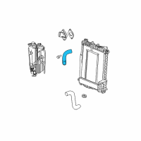 OEM 2004 Dodge Durango Hose-Radiator Inlet Diagram - 52028984AB