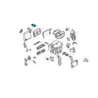 OEM 2006 Nissan Murano Valve Assy-Expansion Diagram - 92200-9H205