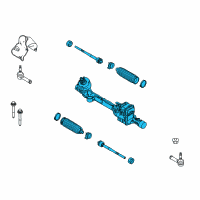 OEM 2017 Ford Flex Gear Assembly Diagram - GG1Z-3504-F