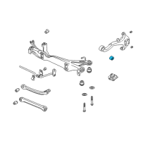 OEM Saturn LS1 Knuckle Rear Bushing Diagram - 90495585