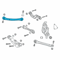 OEM 2021 Cadillac XT4 Trailing Arm Diagram - 84131343