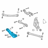 OEM 2020 Cadillac XT4 Lower Control Arm Diagram - 84496960