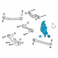 OEM 2019 Cadillac XT4 Knuckle Diagram - 84196218