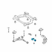 OEM Ford Flex Bushings Diagram - 8A8Z-3C403-A