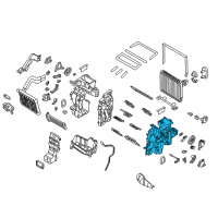 OEM Kia Optima Case-Heater, RH Diagram - 97135A8000